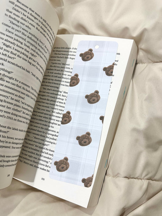 Marcapáginas - Cara de osos